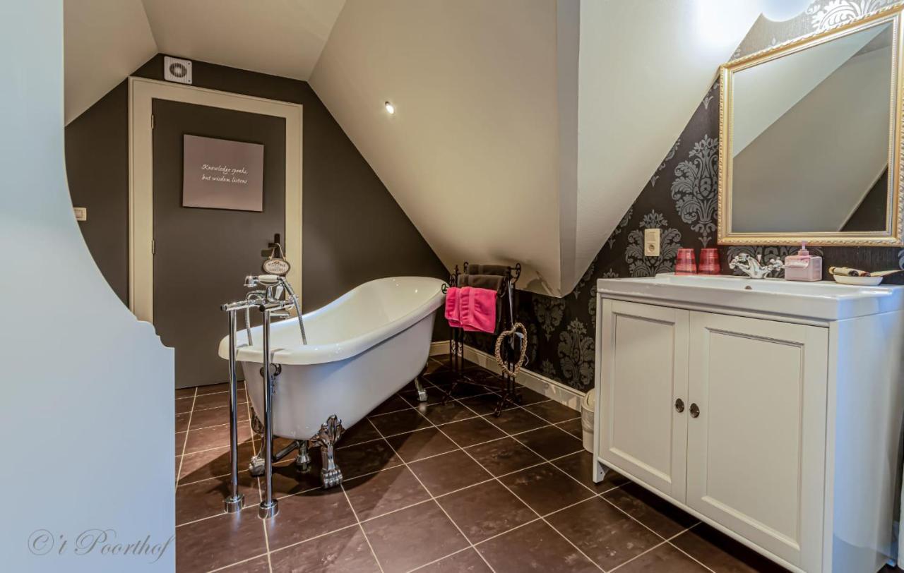 Bed and Breakfast 'T Poorthof Борглон Экстерьер фото